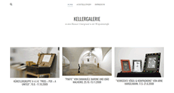 Desktop Screenshot of kellergalerie.de