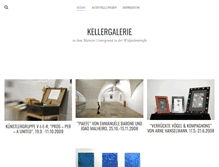 Tablet Screenshot of kellergalerie.de